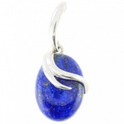 Sterling Silver Lapis Lazuli Pendant P34-05