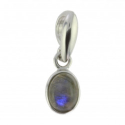 Sterling Silver Labradorite Pendant P18-01