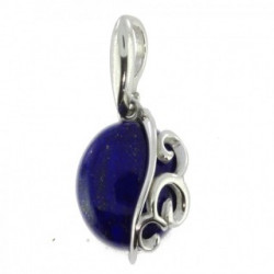 Sterling Silver Lapis Lazuli Pendant P30-05