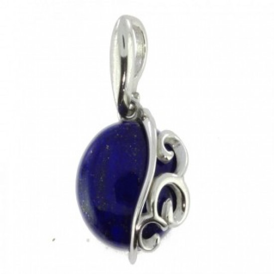 Sterling Silver Lapis Lazuli Pendant P30-05