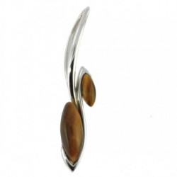 Sterling Silver Tiger's Eye Pendant