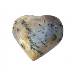 Mini Opal dendrites heart