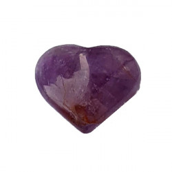 Mini amethyst heart