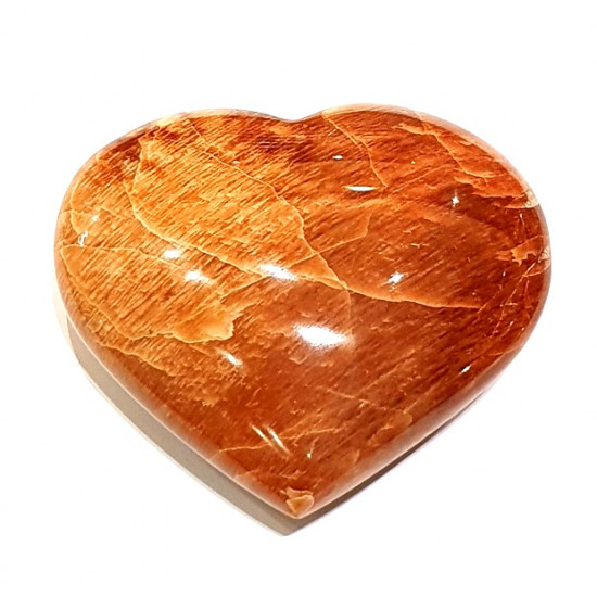 orange microcline heart
