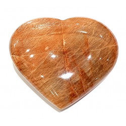 Orange Microcline heart