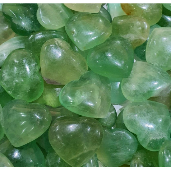 Mini fluorite heart