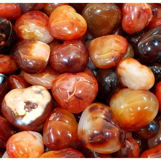 Mini Carnelian heart