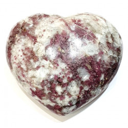Tourmaline rubellite heart