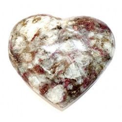 Tourmaline rubellite heart