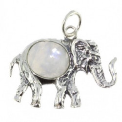 Sterling Silver Moonstone Pendant P54-04
