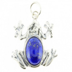 Sterling Silver Lapis Lazuli Pendant P66-01