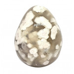 Flower agate egg
