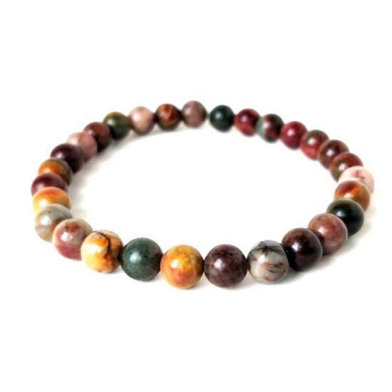 Picasso Jasper Bracelet 6mm Picasso Jasper Bracelet 6mm