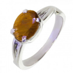 Ring 26-19 Tiger's Eye Sterling Silver