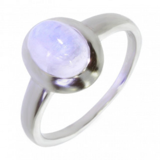 Ring 26-20 Moonstone Sterling Silver