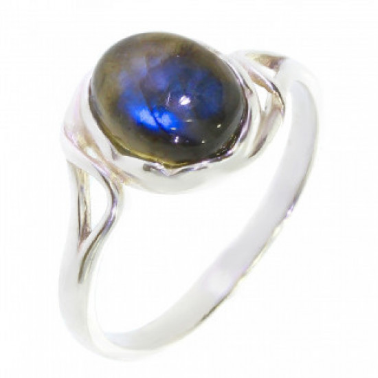 Ring 26-21 Labradorite Sterling Silver