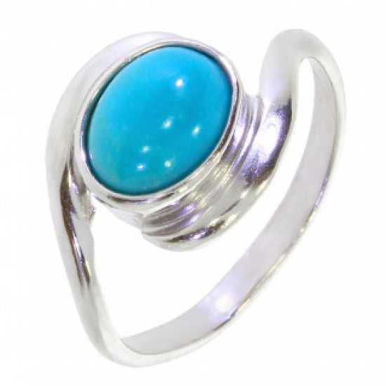 Ring 26-22 Turquoise Sterling Silver