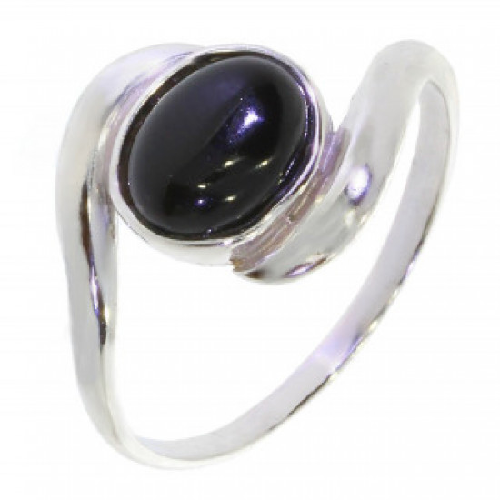 Ring 26-22 Black Onyx Sterling Silver