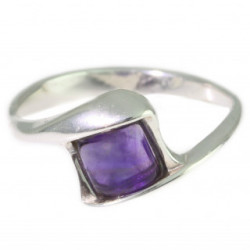 Bague 26-05 améthyste argent