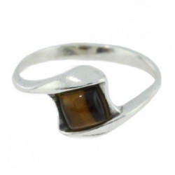 Ring 26-05 Tiger's Eye Sterling Silver