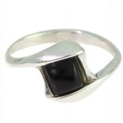 Ring 26-05 Black Onyx Sterling Silver