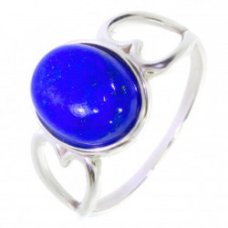 Bague 26-24 lapis lazuli argent