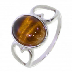 Ring 26-24 Tiger's Eye Sterling Silver