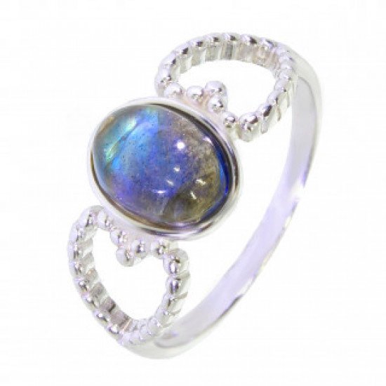 Ring 26-25 Labradorite Sterling Silver