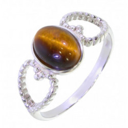Ring 26-25 Tiger's Eye Sterling Silver