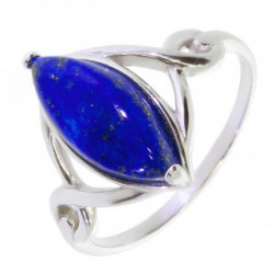 Bague 26-26 lapis lazuli argent