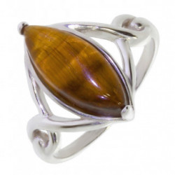 Ring 26-26 Tiger's Eye Sterling Silver