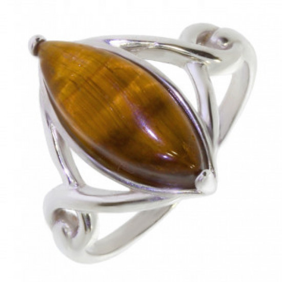 Ring 26-26 Tiger's Eye Sterling Silver