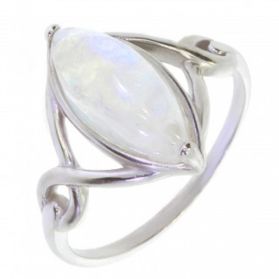 Ring 26-26 Moonstone Sterling Silver