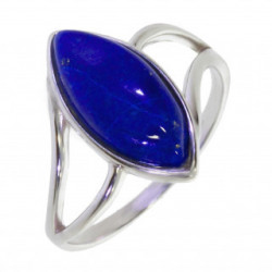 Ring 26-27 Lapis Lazuli Sterling Silver