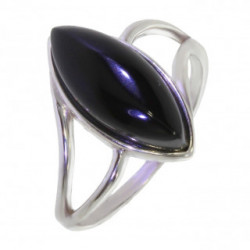 Ring 26-27 Black Onyx Sterling Silver
