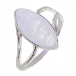 Ring 26-27 Moonstone Sterling Silver