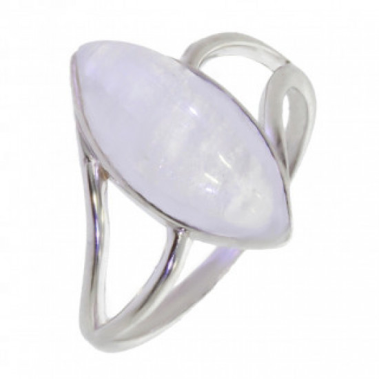 Ring 26-27 Moonstone Sterling Silver