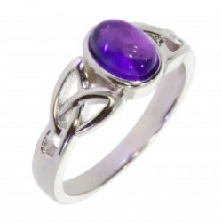 Ring 26-28 Amethyst Sterling Silver