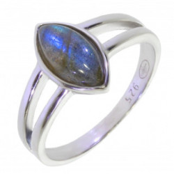Ring 26-30 Labradorite Sterling Silver