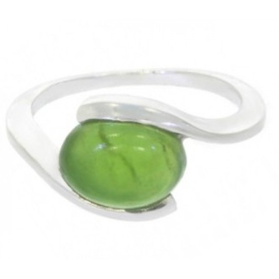 Ring 30-02 Jade Sterling Silver