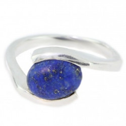 Bague 30-02 lapis lazuli argent