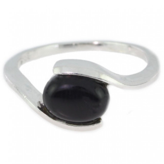 Ring 30-02 Black Onyx Sterling Silver