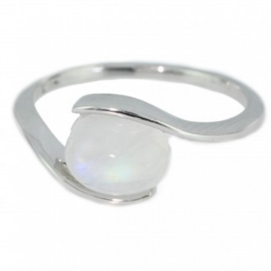 Ring 30-02 Moonstone Sterling Silver