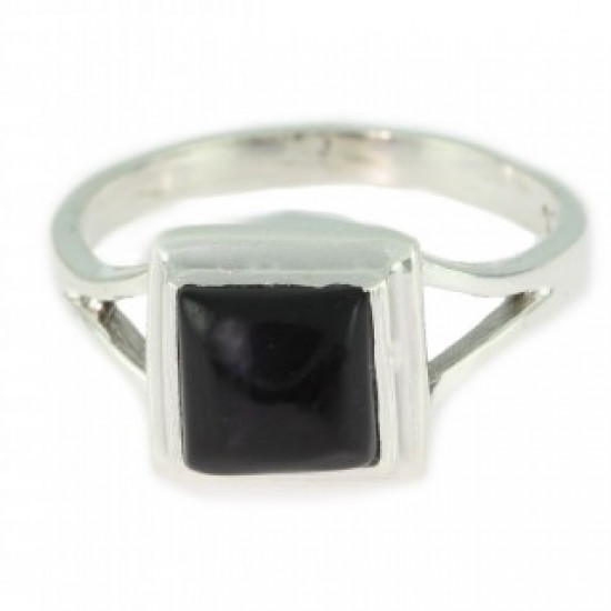 Ring 30-03 Black Onyx Sterling Silver