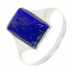 Bague 30-08 lapis lazuli argent