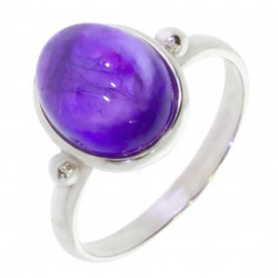 Bague 30-09 améthyste argent