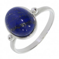Bague 30-09 lapis lazuli argent