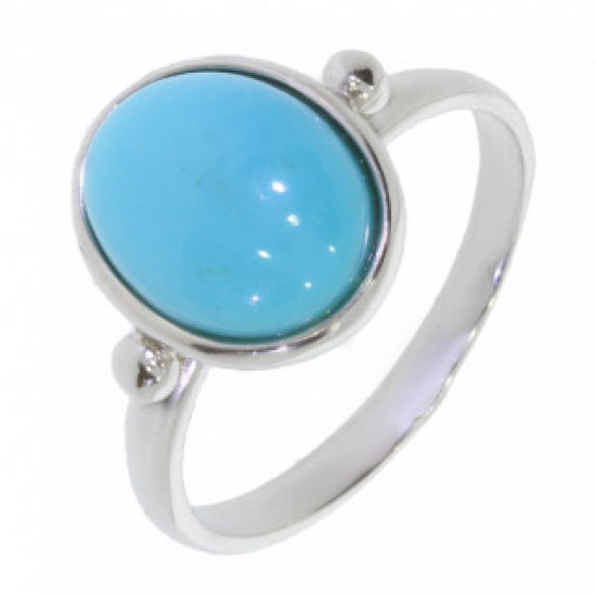 Ring 30-09 Turquoise Sterling Silver