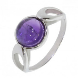 Bague 30-12 améthyste argent