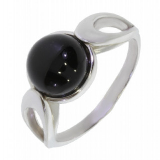 Ring 30-12 Black Onyx Sterling Silver